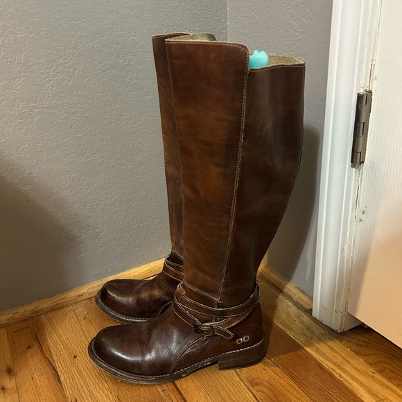 Bed Stu Brown Bristol Cobbler Series Knee High Riding Boots size 7 - Picture 3 of 16